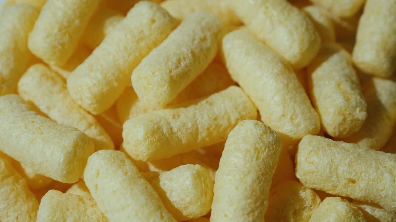 fondo de bocadillos ligeros - palitos de maíz