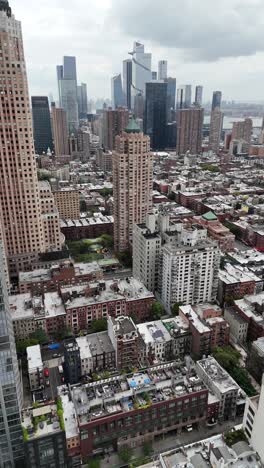 aerial view of new york city