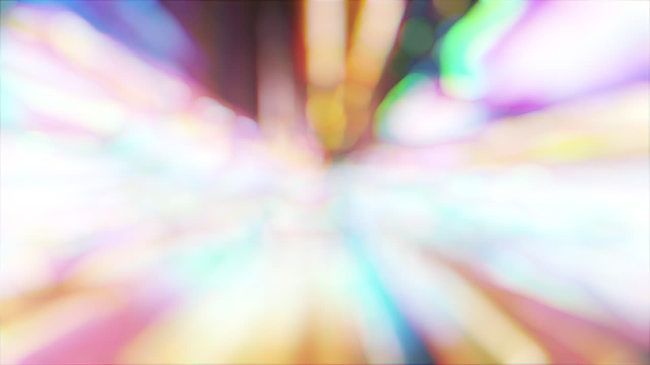 тунель с размытыми ночными городскими огнями