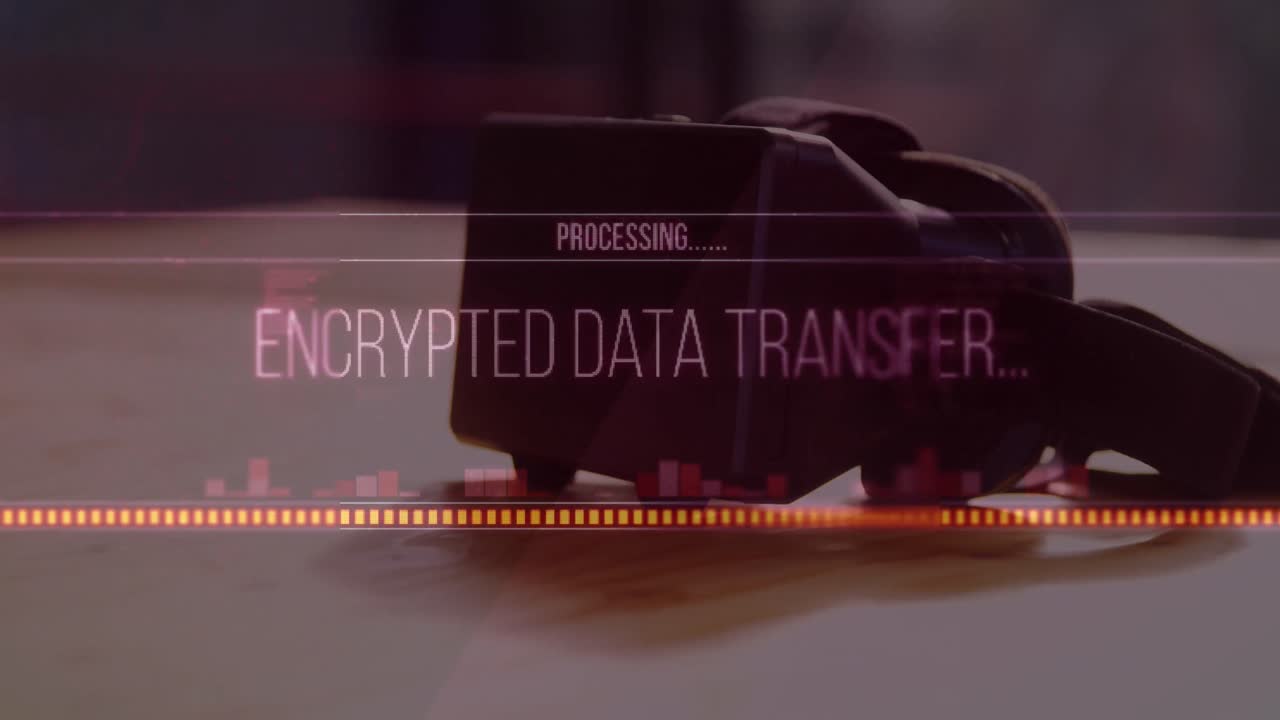 vr 헤드 ⁇ 을 통해 데이터 처리의 애니메이션