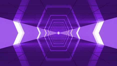 futuristische glanzende achtergrond tunnel