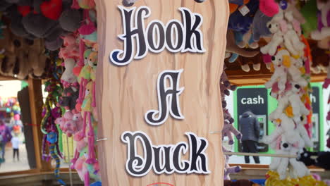 hook a duck fairground game