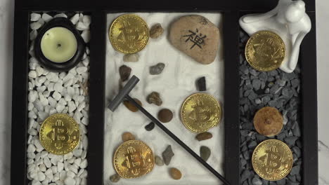 zen garden full of bitcoin