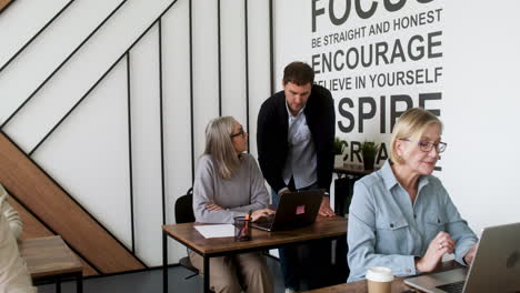 adults students in classroom