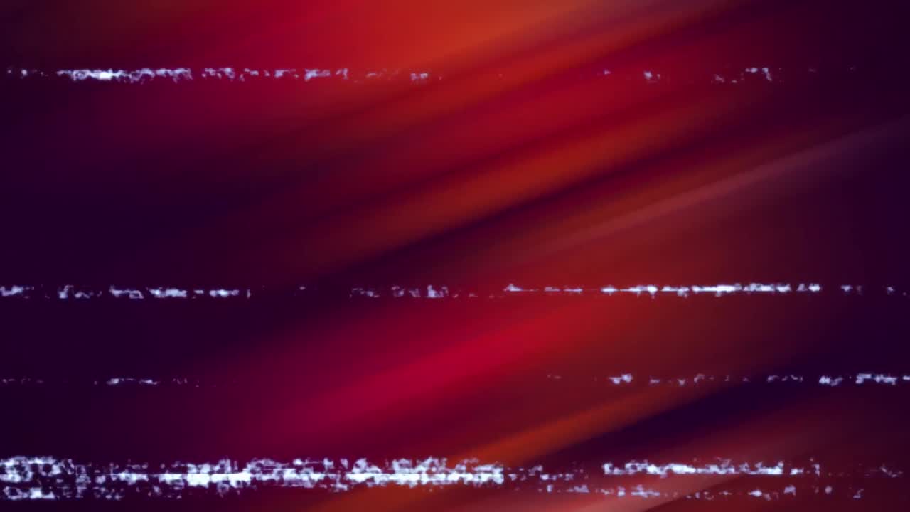 하 간섭 정적 선은 파동하는 빨간 빛 위에 있습니다.