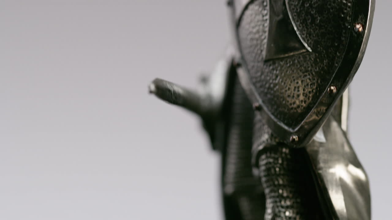 sword of a knight model close up middle ages