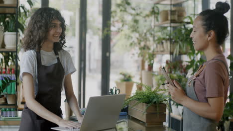 florist shop interaction