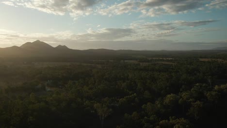 Zentral-QLD-Australien---Sonnenuntergangsdrohne