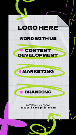 modern marketing & branding design template