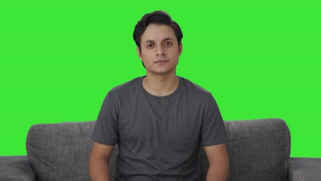 Serious-Indian-man-looking-at-the-camera-Green-screen