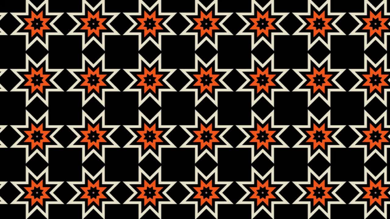 Abstract background animation multicolored trend seamless tile pattern