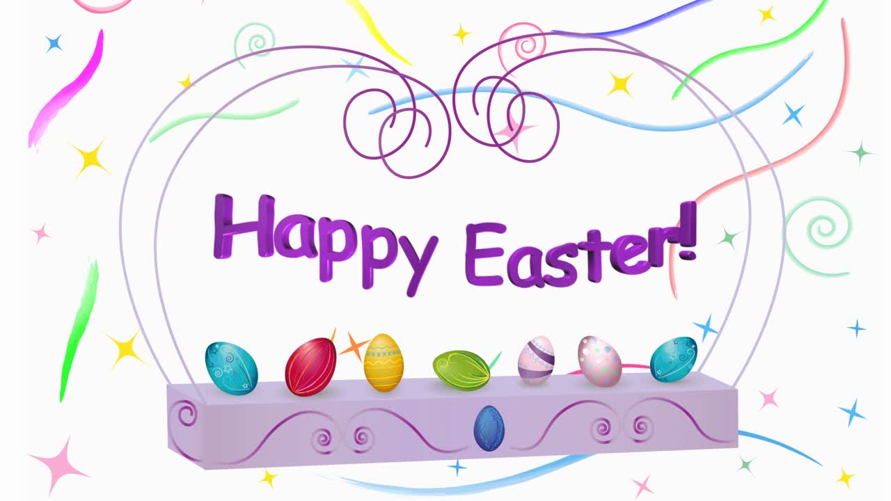 축하하는 부활절