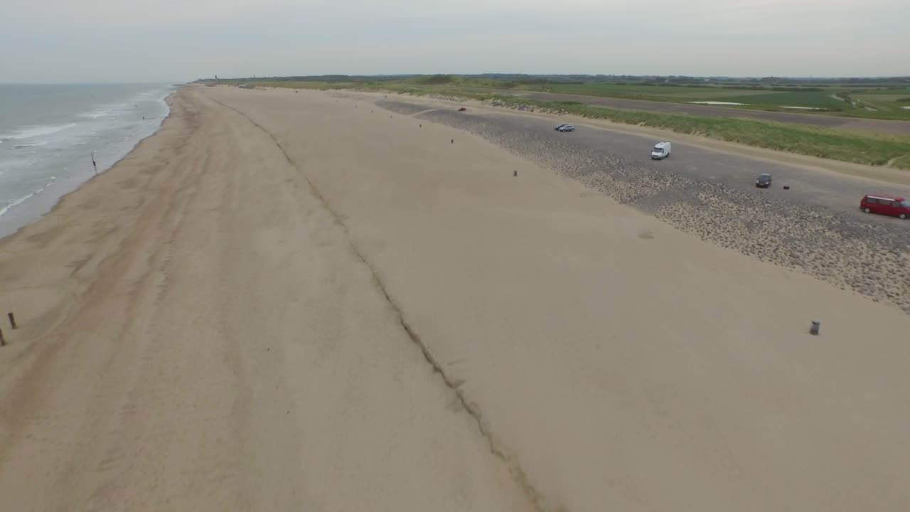 해안 해변 장면