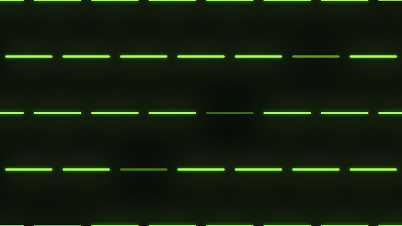 patrón de rayas de neón verde sobre fondo negro