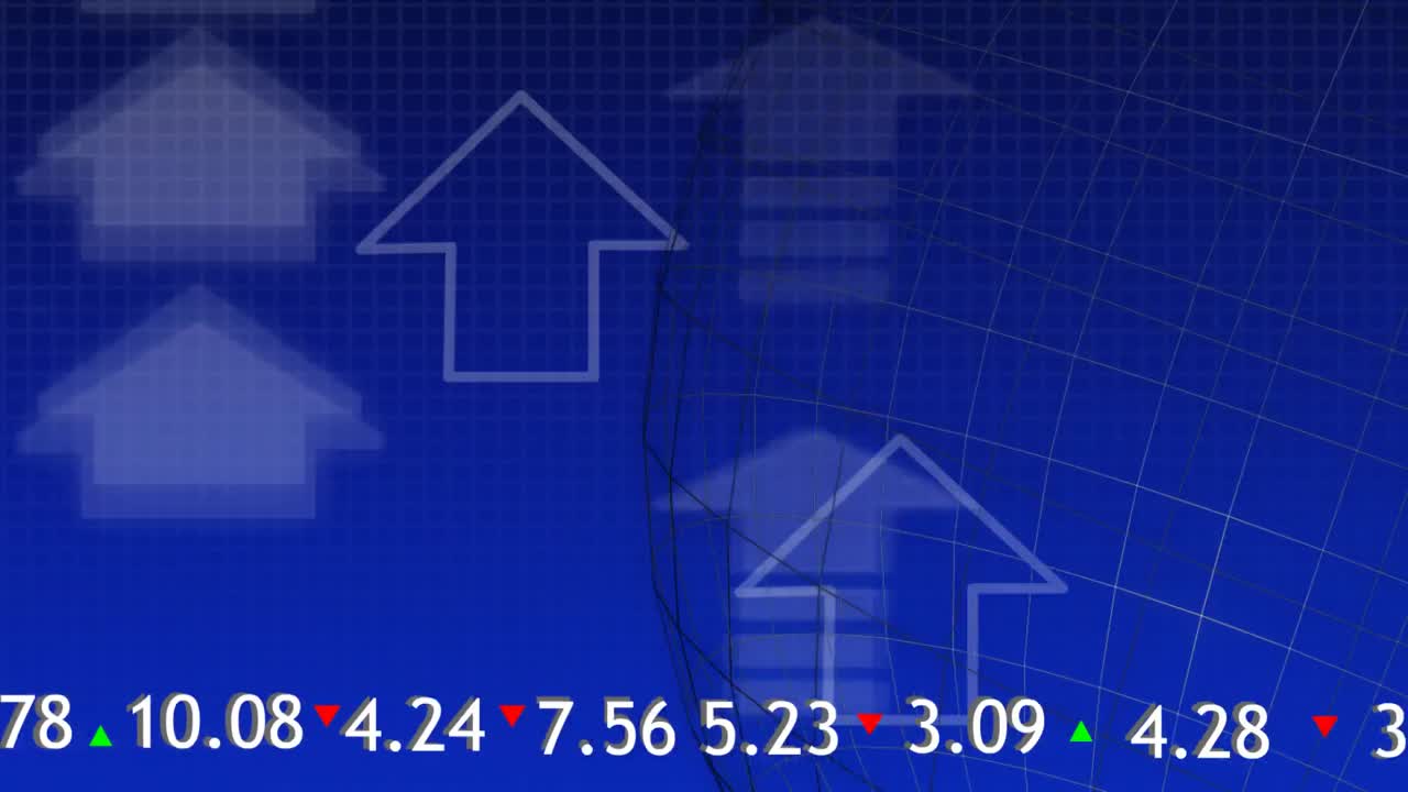 주식 시장 애니메이션