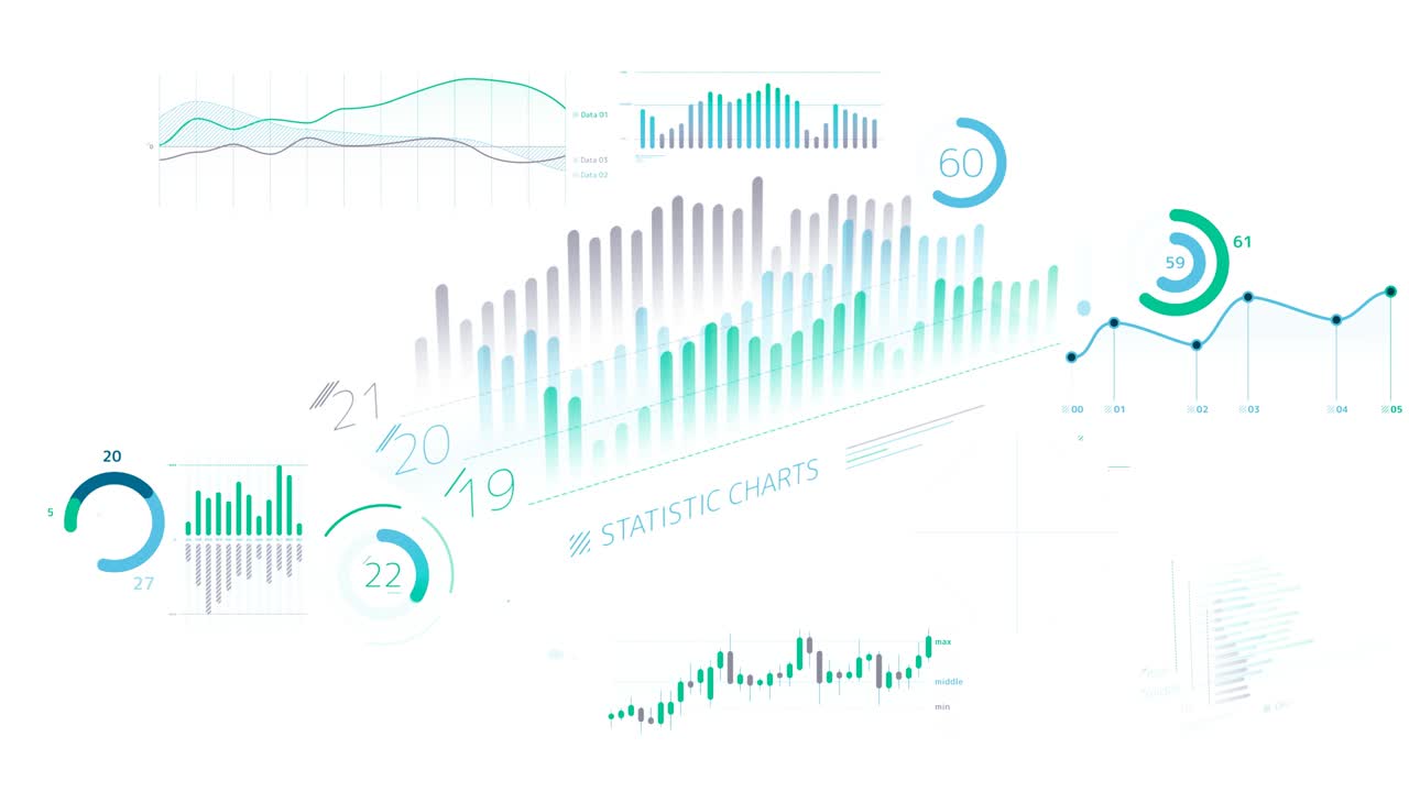 Overlay from corporate infographics