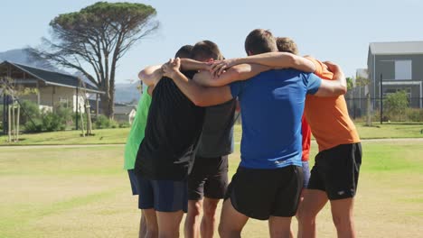 hombres motivados para el deporte