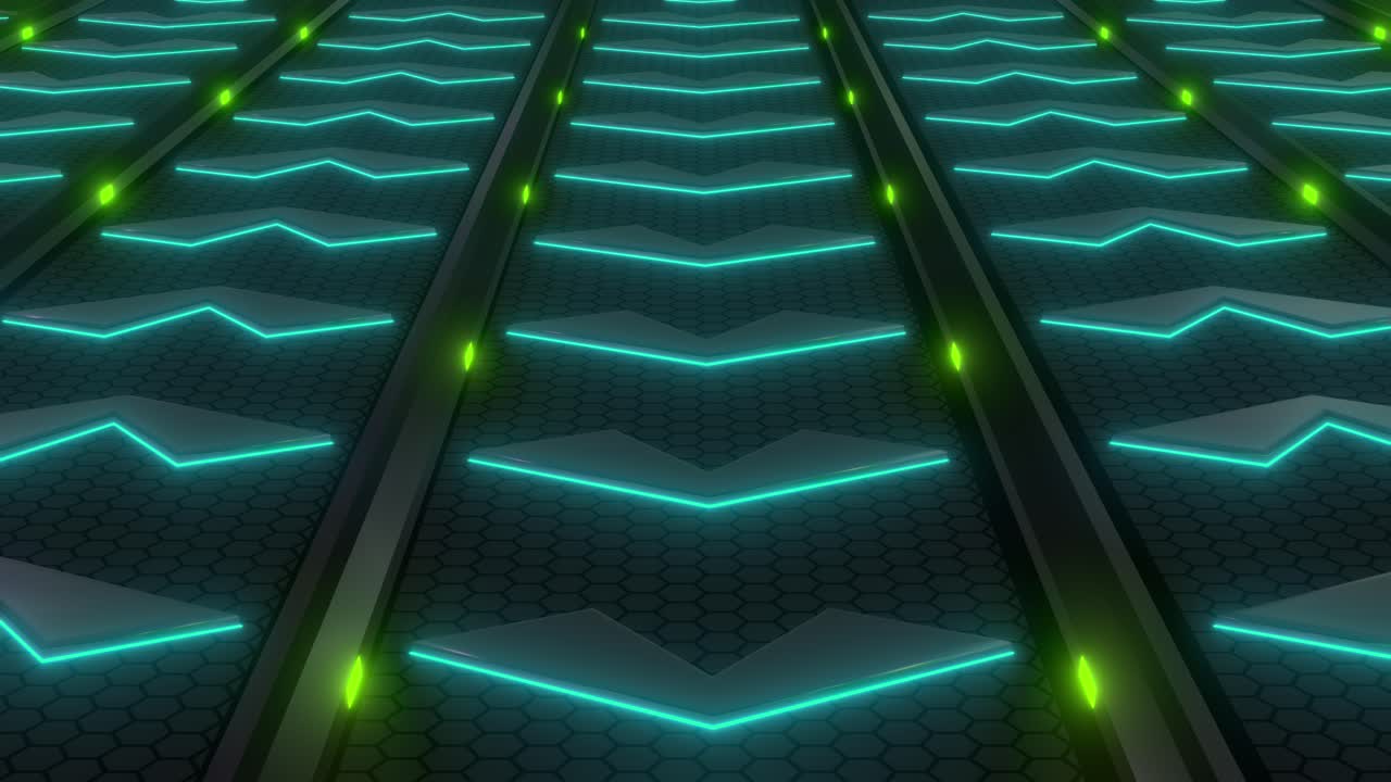 Sfondo con motivo a frecce futuristico