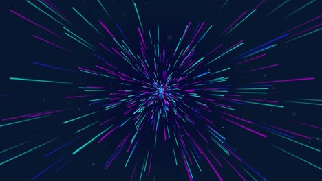 abstract neon explosion