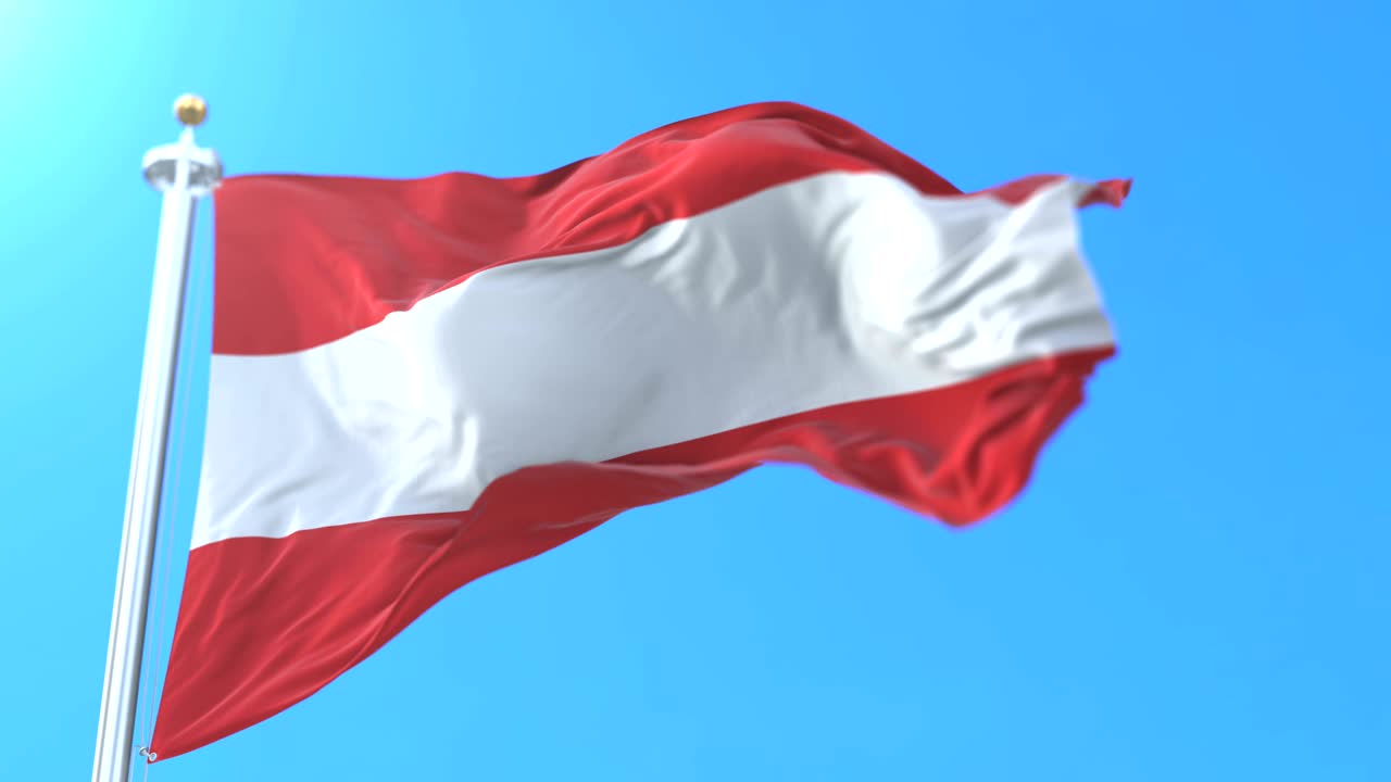 Flag of the italian comune of Savona in the region of Liguria, Italy. Loop