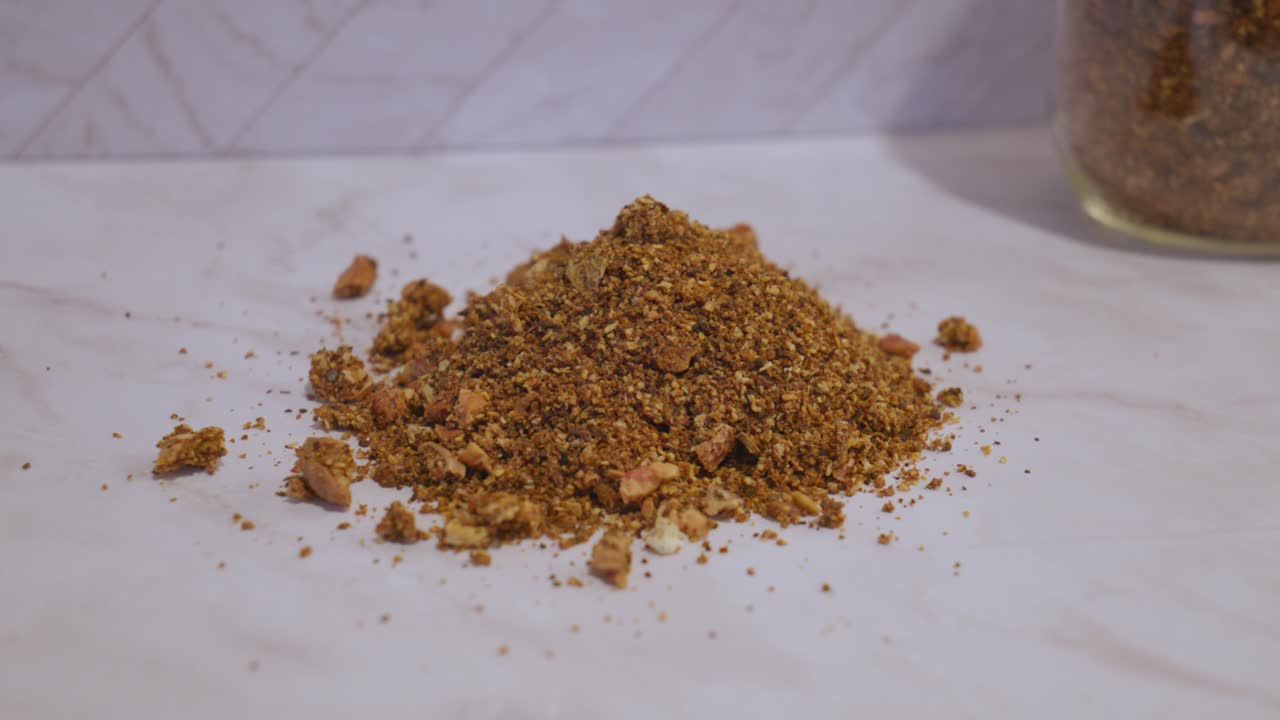 dried apple tea with sugar added, from Istanbul Turkey