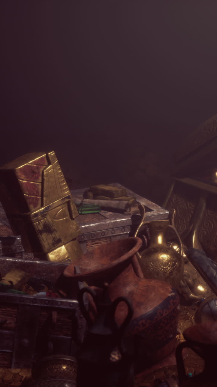 tesoro antiguo: una cámara oculta de riquezas