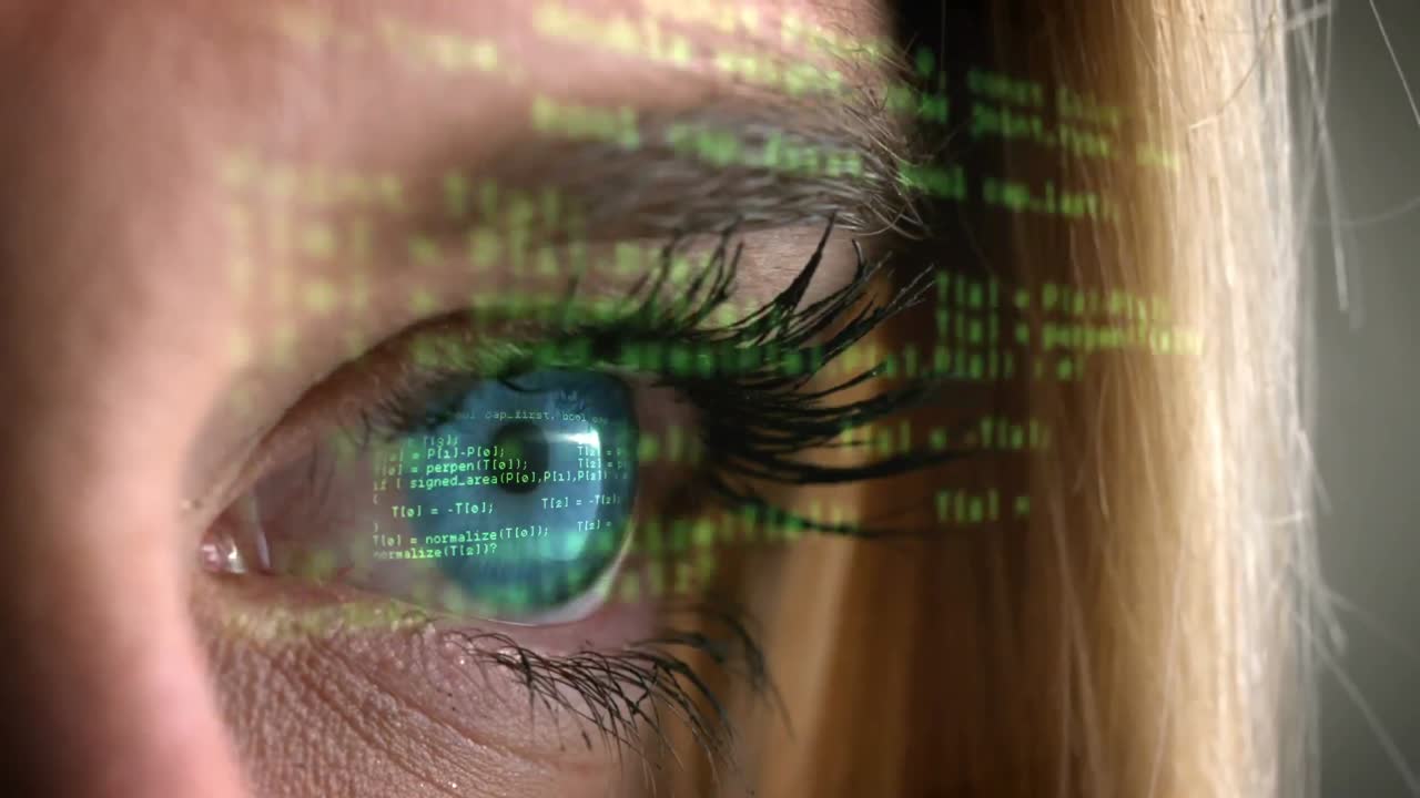 apertura del ojo azul