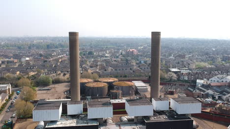 Neasden-power-station-in-North-West-London-near-Wembley-with-residential-rooftops-in-background