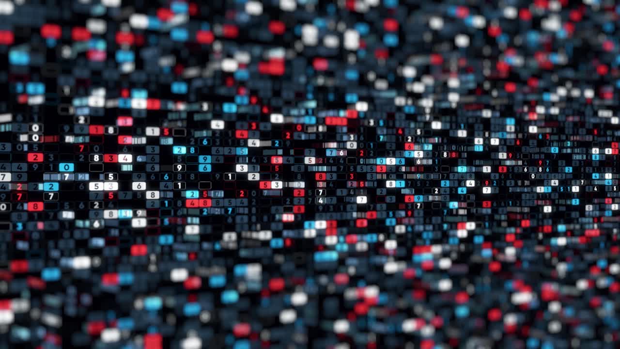 Abstract Digital Matrix