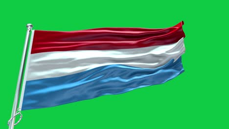 4k highly detailed flag of luxembourg - luxembourg flag high detail - national flag luxembourg wave pattern loopable elements