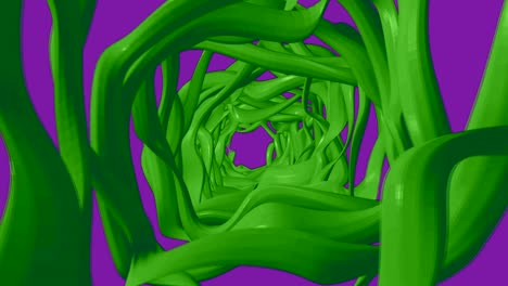 fondo abstracto ondulación de túnel orgánico