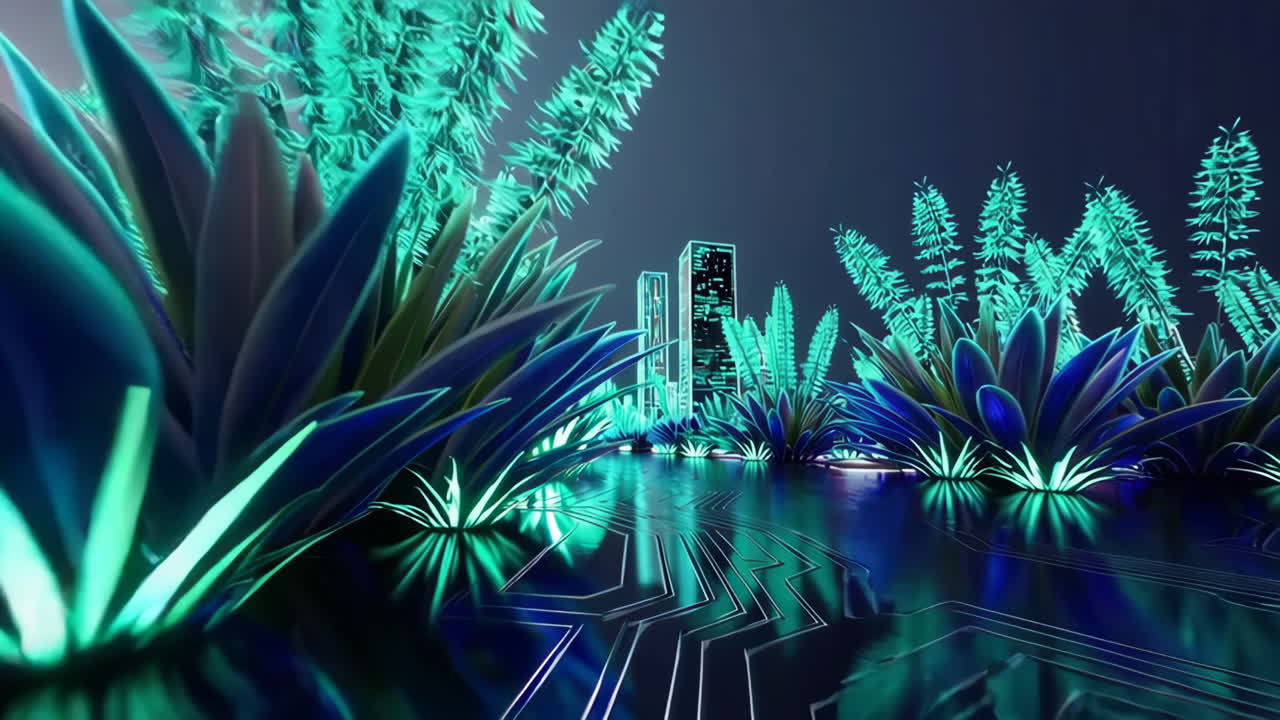 Neon City Jungle