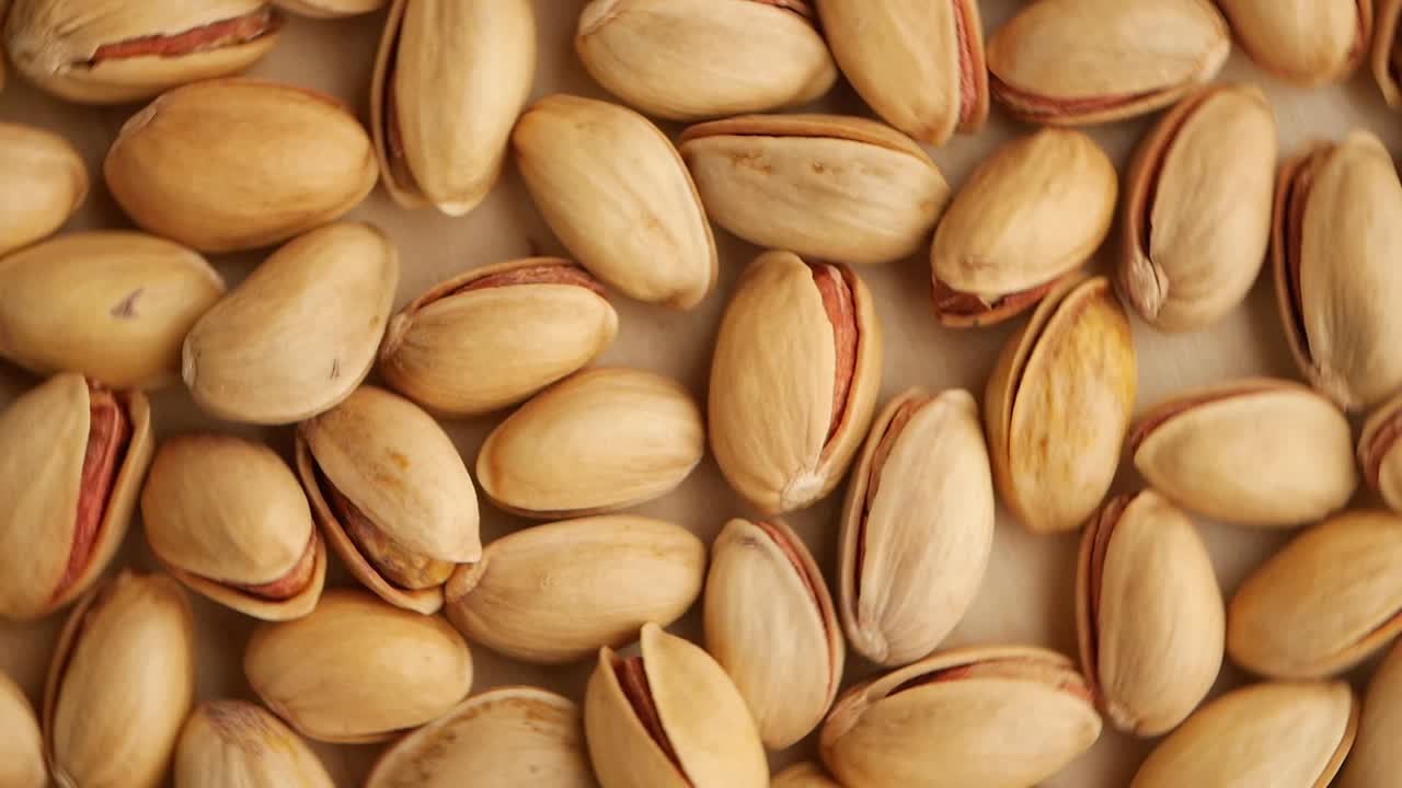 Close up of pistachio nuts