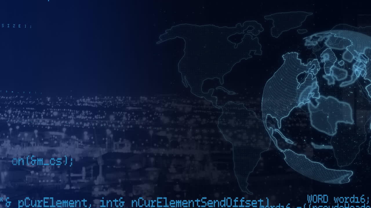 tecnología global y procesamiento de datos