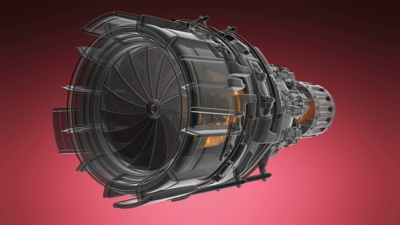 girar la turbina del motor a reacción