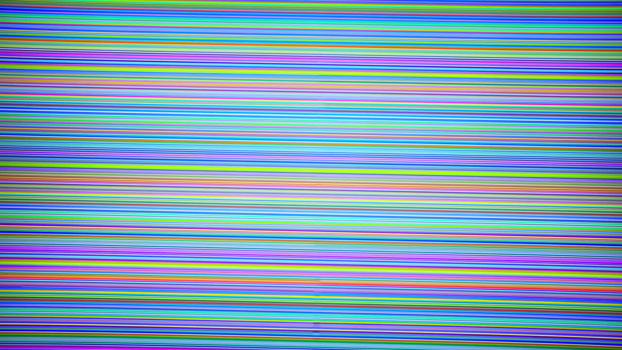 Explore the captivating world of TV glitches and digital errors