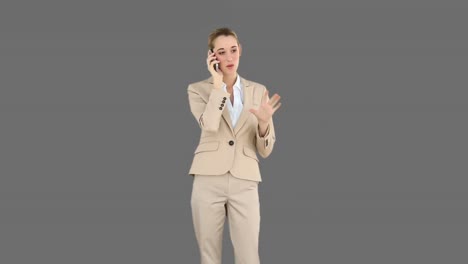 Businesswoman-talking-on-the-phone