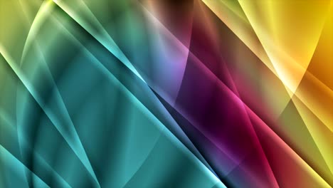 rayas brillantes coloridas y ondas fondo de movimiento abstracto
