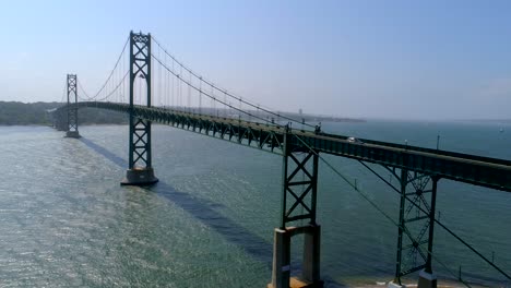 4k-suspension-bridge-aerial-jib-up-providence-rhode-island-mount-hope-bridge-freedom