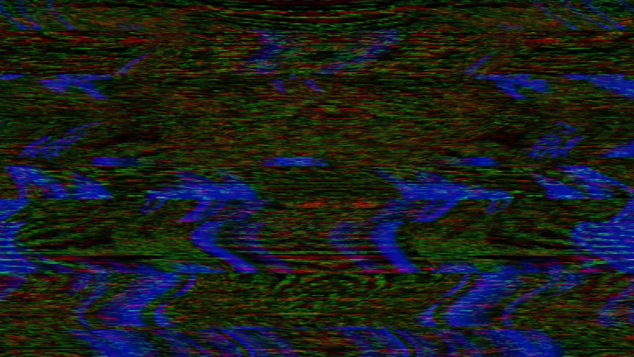 Abstract neon nostalgic trendy shimmering background. Bad tv demonstration