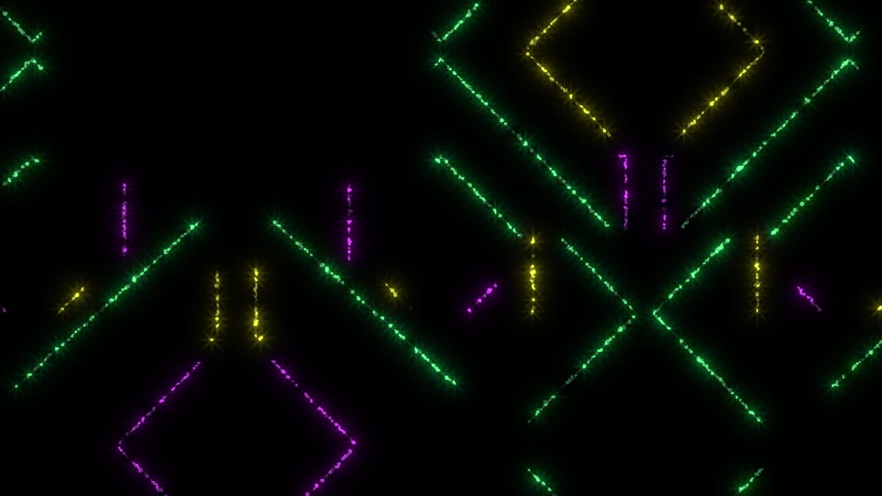 el vibrante y misterioso patrón geométrico despierta la curiosidad.