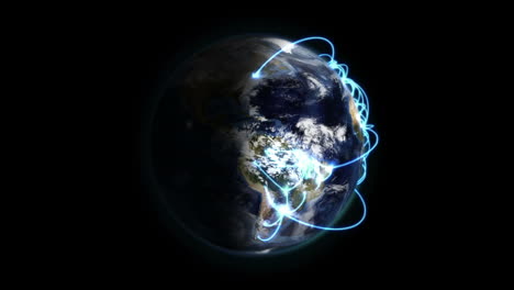 shaded and cloudy earth with image courtesy of nasa.org