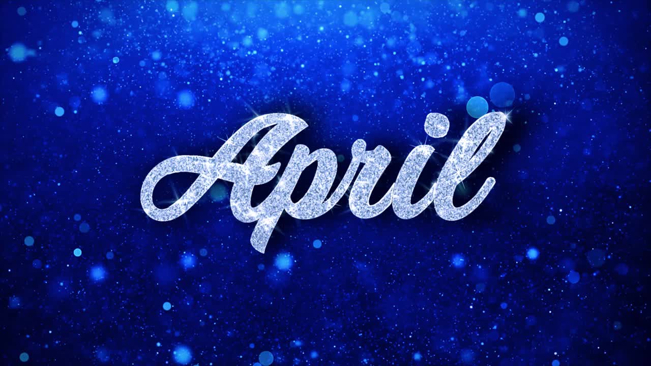 April Hintergrund Grafikdesign