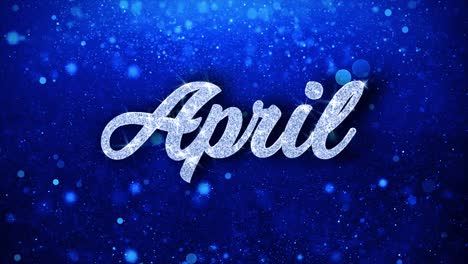 april month background graphic design