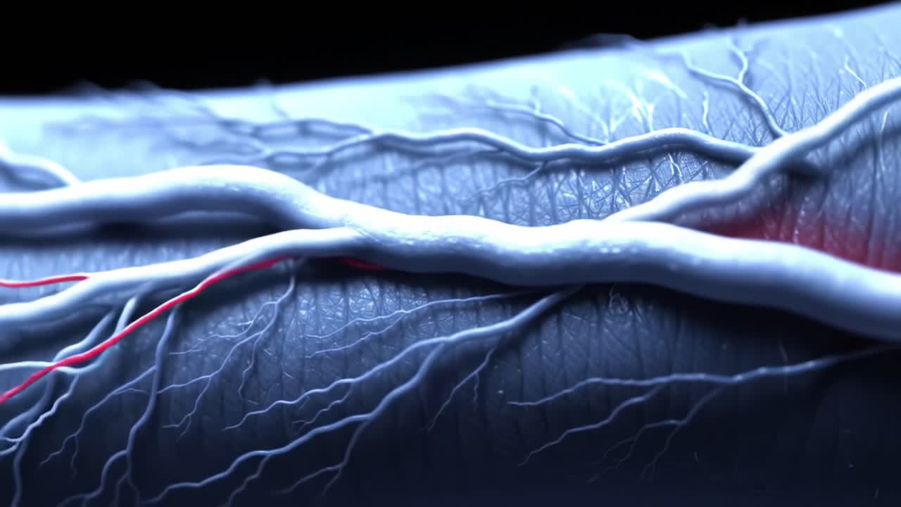 A Close-Up View of Blood Vessels and Capillary Networks: An Insight into Human Circulatory System in High Detail and Realistic Visualization