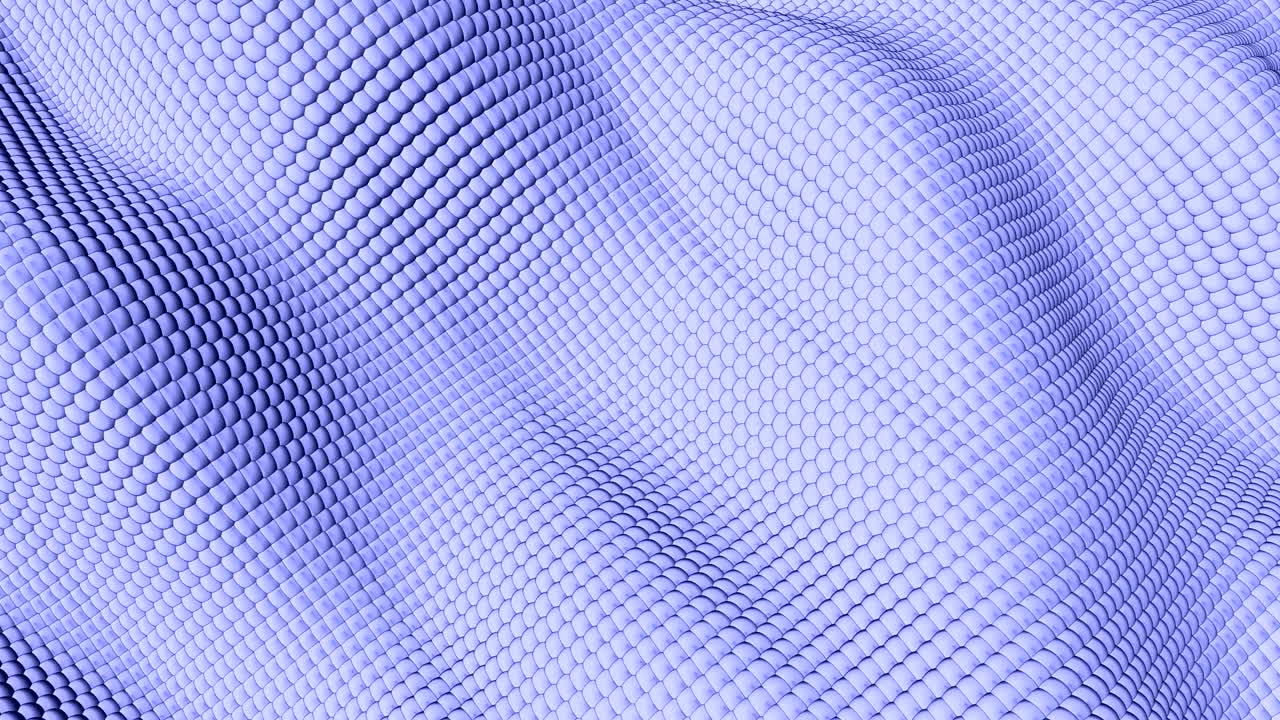 Abstract Spheres (Light Blue)