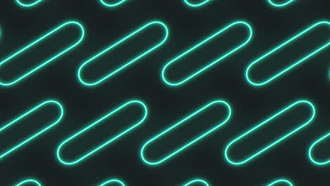 pulse neon green lines pattern in rows on black gradient