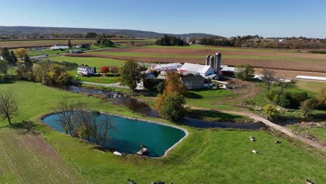 ferme laitière en amérique