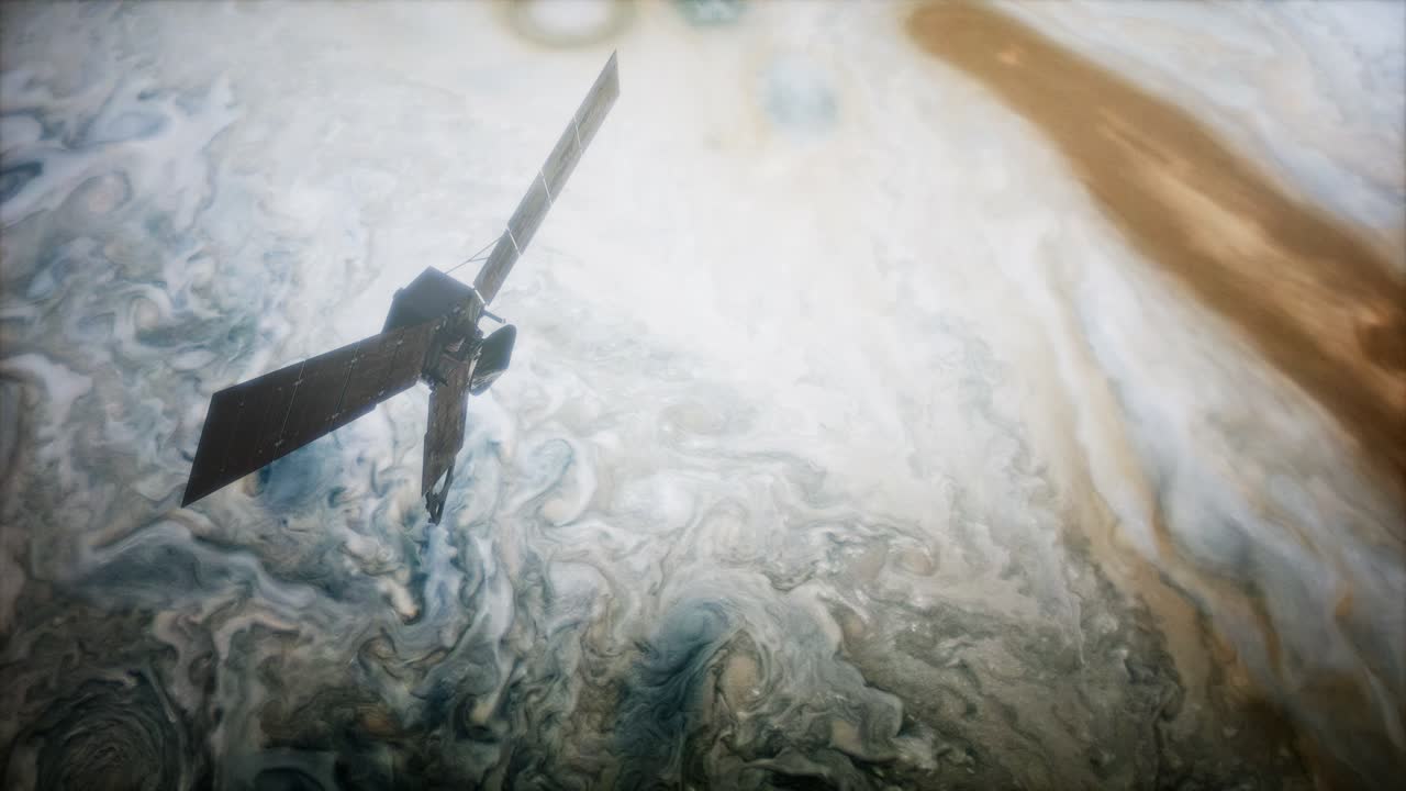 목성 주위를 도는 주노 위성