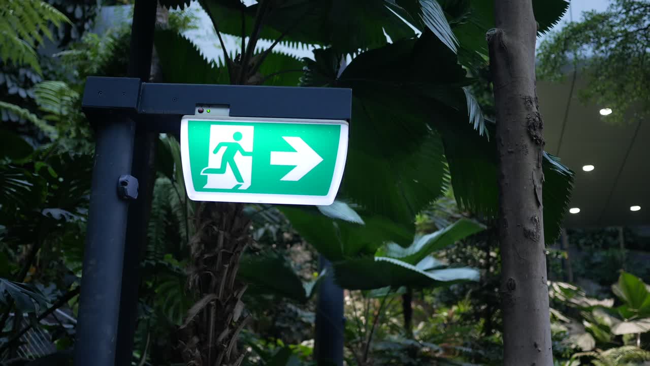 Señal de salida en un entorno ecológico